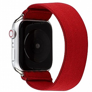 ����� ������� ����  Solid Silicone Band ���� LaTera ����� ��� ����: Apple Watch 38mm/40mm/41mm (��� Red)