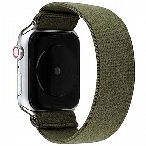 רצועת סיליקון מדגם Solid Silicone Band מבית LaTera לשעון חכם מדגם: Apple Watch 38mm/40mm/41mm (צבע Army Green) רצועת סיליקון מדגם Solid Silicone Band מבית LaTera לשעון חכם מדגם: Apple Watch 38mm/40mm/41mm (צבע Army Green)