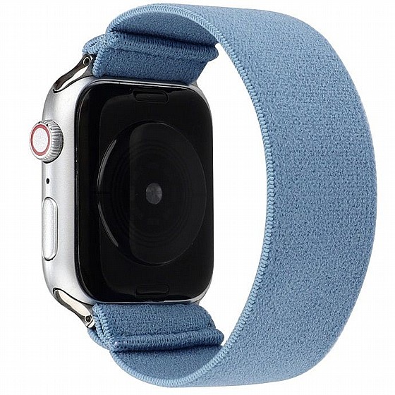 ����� ������� ����  Solid Silicone Band ���� LaTera ����� ��� ����: Apple Watch 38mm/40mm/41mm (��� Blue))