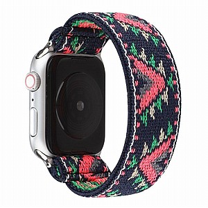 רצועת בד / ניילון מדגם Replacement Strap Nylon Band מבית LaTera לשעון חכם מדגם: Apple Watch 42mm/44mm/45mm (צבע Type 02) רצועת בד / ניילון מדגם Replacement Strap Nylon Band מבית LaTera לשעון חכם מדגם: Apple Watch 42mm/44mm/45mm (צבע Type 02)