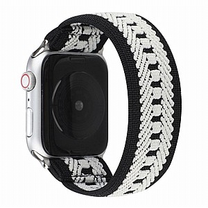 רצועת בד / ניילון מדגם Replacement Strap Nylon Band מבית LaTera לשעון חכם מדגם: Apple Watch 42mm/44mm/45mm (צבע Type 03) רצועת בד / ניילון מדגם Replacement Strap Nylon Band מבית LaTera לשעון חכם מדגם: Apple Watch 42mm/44mm/45mm (צבע Type 03)