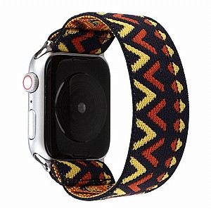 רצועת בד / ניילון מדגם Replacement Strap Nylon Band מבית LaTera לשעון חכם מדגם: Apple Watch 38mm/40mm/41mm (צבע Type 07) רצועת בד / ניילון מדגם Replacement Strap Nylon Band מבית LaTera לשעון חכם מדגם: Apple Watch 38mm/40mm/41mm (צבע Type 07)