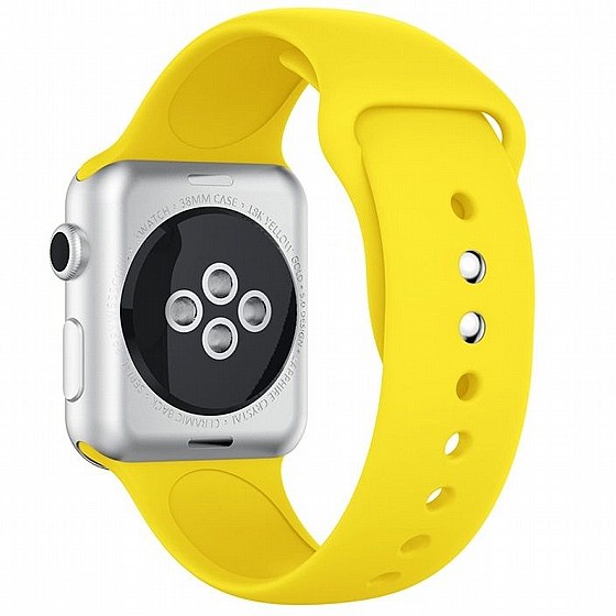 ����� ������� ���� Silicone Band ���� LaTera ����� ��� ����: Apple Watch 42mm/44mm/45mm (��� Yellow)