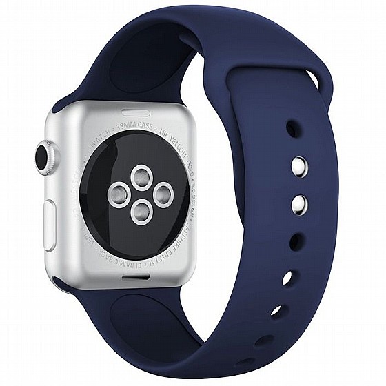 ����� ������� ���� Silicone Band ���� LaTera ����� ��� ����: Apple Watch 42mm/44mm/45mm (��� Dark Blue)