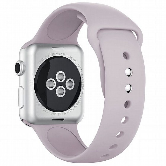����� ������� ���� Silicone Band ���� LaTera ����� ��� ����: Apple Watch 42mm/44mm/45mm (��� Light Purple)