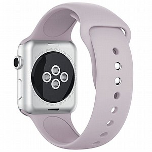 רצועת סיליקון מדגם Silicone Band מבית LaTera לשעון חכם מדגם: Apple Watch 42mm/44mm/45mm (צבע Light Purple) רצועת סיליקון מדגם Silicone Band מבית LaTera לשעון חכם מדגם: Apple Watch 42mm/44mm/45mm (צבע Light Purple)