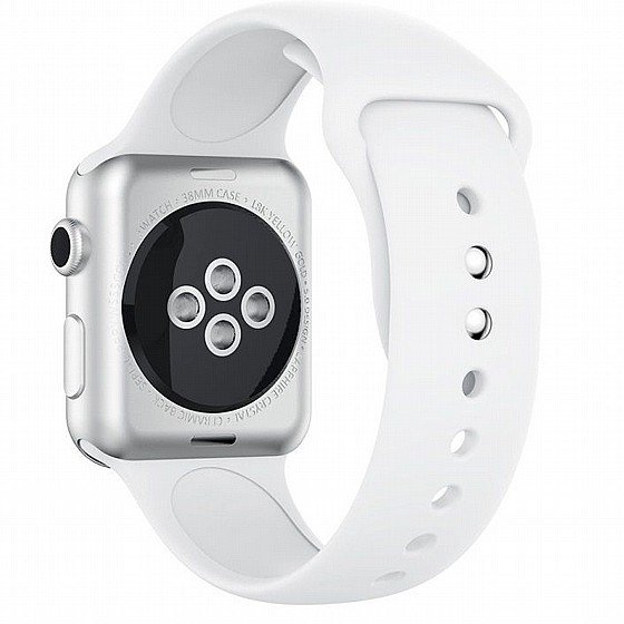����� ������� ���� Silicone Band ���� LaTera ����� ��� ����: Apple Watch 42mm/44mm/45mm (��� White)