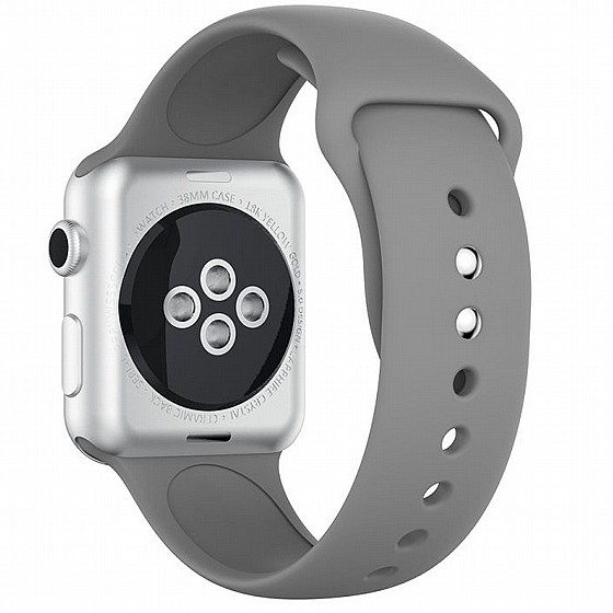 ����� ������� ���� Silicone Band ���� LaTera ����� ��� ����: Apple Watch 38mm/40mm/41mm (��� Grey)