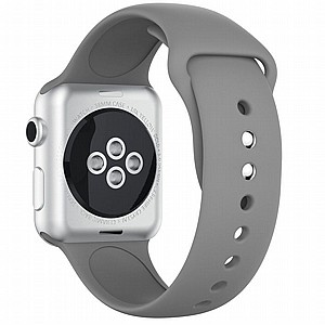 ����� ������� ���� Silicone Band ���� LaTera ����� ��� ����: Apple Watch 38mm/40mm/41mm (��� Grey)