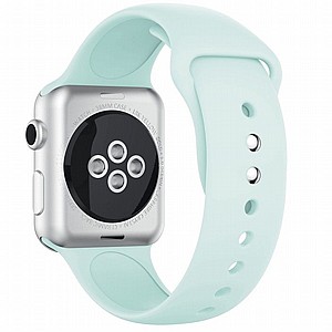 רצועת סיליקון מדגם Silicone Band מבית LaTera לשעון חכם מדגם: Apple Watch 38mm/40mm/41mm (צבע Turquoise) רצועת סיליקון מדגם Silicone Band מבית LaTera לשעון חכם מדגם: Apple Watch 38mm/40mm/41mm (צבע Turquoise)