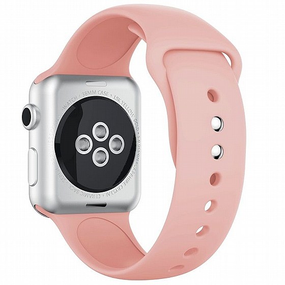 ����� ������� ���� Silicone Band ���� LaTera ����� ��� ����: Apple Watch 38mm/40mm/41mm (��� Rose Red)