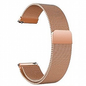 רצועת מתכת מדגם Milanese Loop Magnetic Steel Band מבית LaTera לשעון חכם מדגם: Samsung Galaxy Watch 42mm (צבע Rose Gold) רצועת מתכת מדגם Milanese Loop Magnetic Steel Band מבית LaTera לשעון חכם מדגם: Samsung Galaxy Watch 42mm (צבע Rose Gold)