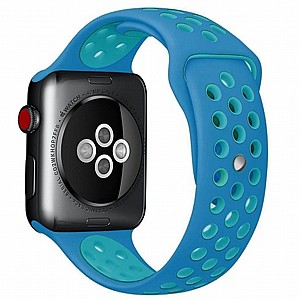 ����� ������� ���� Sport Silicone Band ���� LaTera ����� ��� ����: Apple Watch 38mm/40mm/41mm (��� Blue)