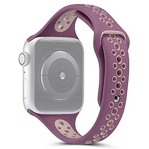 ����� ������� ����  Little Waist Sport Silicone Band ���� LaTera ����� ��� ����: Apple Watch 38mm/40mm/41mm (��� Purple/Pink)