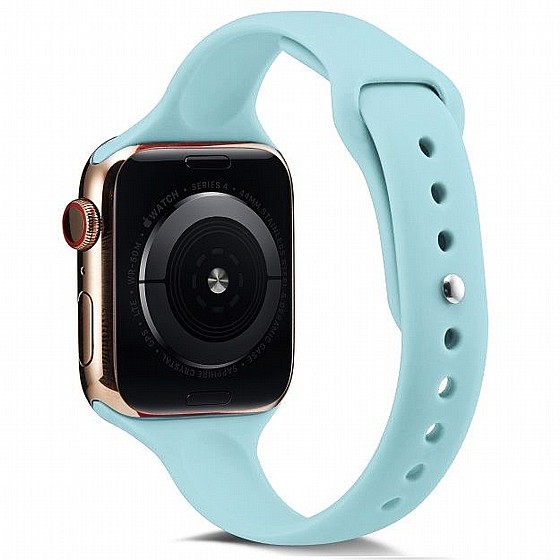 ����� ������� ����  Thin Silicone Band ���� LaTera ����� ��� ����: Apple Watch 42mm/44mm/45mm (��� Green)