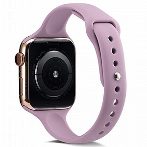 ����� ������� ����  Thin Silicone Band ���� LaTera ����� ��� ����: Apple Watch 38mm/40mm/41mm (��� Purple)