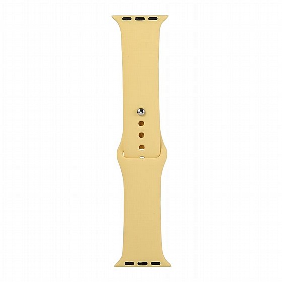 ����� ������� ����  Replacement Silicone Band ���� LaTera ����� ��� ����: Apple Watch 38mm/40mm/41mm (��� Yellow)