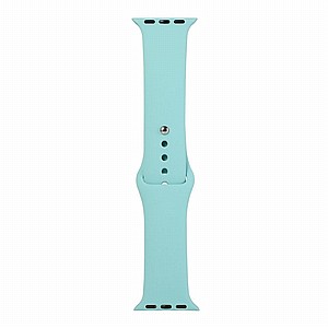 רצועת סיליקון מדגם Replacement Silicone Band מבית LaTera לשעון חכם מדגם: Apple Watch 42mm/44mm/45mm (צבע Ice Sea Blue) רצועת סיליקון מדגם Replacement Silicone Band מבית LaTera לשעון חכם מדגם: Apple Watch 42mm/44mm/45mm (צבע Ice Sea Blue)
