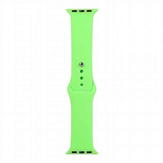 ����� ������� ����  Replacement Silicone Band ���� LaTera ����� ��� ����: Apple Watch 42mm/44mm/45mm (��� Brilliant Green)