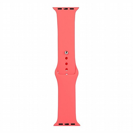 ����� ������� ����  Replacement Silicone Band ���� LaTera ����� ��� ����: Apple Watch 42mm/44mm/45mm (��� Peach Red)