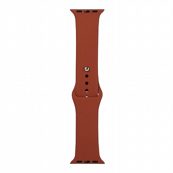 ����� ������� ����  Replacement Silicone Band ���� LaTera ����� ��� ����: Apple Watch 38mm/40mm/41mm (��� Saddle Brown)
