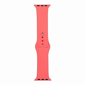 רצועת סיליקון מדגם Replacement Silicone Band מבית LaTera לשעון חכם מדגם: Apple Watch 38mm/40mm/41mm (צבע Peach Red) רצועת סיליקון מדגם Replacement Silicone Band מבית LaTera לשעון חכם מדגם: Apple Watch 38mm/40mm/41mm (צבע Peach Red)