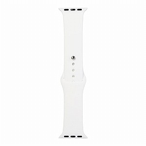 ����� ������� ����  Replacement Silicone Band ���� LaTera ����� ��� ����: Apple Watch 38mm/40mm/41mm (��� White)