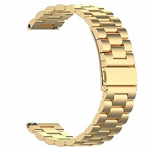 רצועת מתכת מדגם Three Straps Steel Band מבית LaTera לשעון חכם מדגם: Samsung Galaxy Watch 46mm (צבע Gold) רצועת מתכת מדגם Three Straps Steel Band מבית LaTera לשעון חכם מדגם: Samsung Galaxy Watch 46mm (צבע Gold)