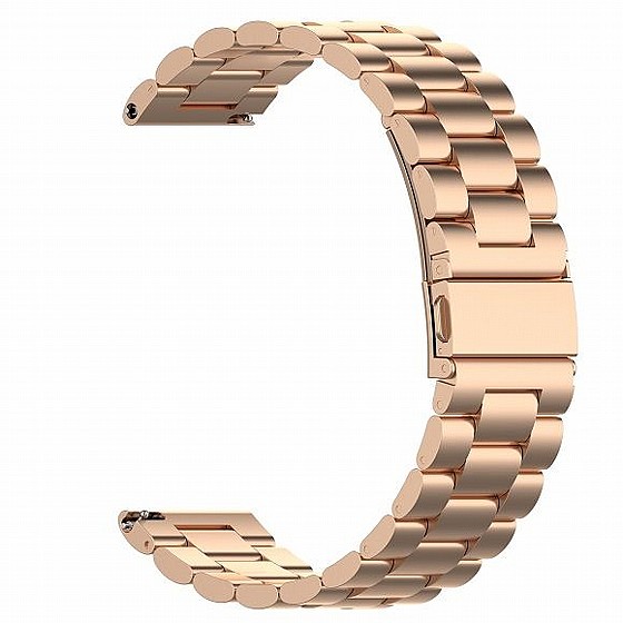 ����� ���� ���� Three Straps Steel Band ���� LaTera ����� ��� ����: Samsung Galaxy Watch  42mm (��� Rose Gold)