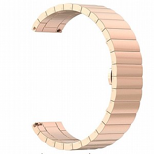 רצועת מתכת מדגם Butterfly Buckle Steel Band מבית LaTera לשעון חכם מדגם: Samsung Galaxy Watch 42mm (צבע Rose Gold) רצועת מתכת מדגם Butterfly Buckle Steel Band מבית LaTera לשעון חכם מדגם: Samsung Galaxy Watch 42mm (צבע Rose Gold)