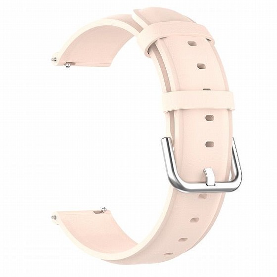 ����� ��� ����  Round Tail Leather Band ���� LaTera ����� ��� ����: Samsung Galaxy Watch  46mm (��� Light Pink)