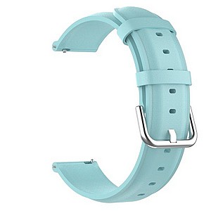 רצועת עור מדגם Round Tail Leather Band מבית LaTera לשעון חכם מדגם: Samsung Galaxy Watch 46mm (צבע Light Blue) רצועת עור מדגם Round Tail Leather Band מבית LaTera לשעון חכם מדגם: Samsung Galaxy Watch 46mm (צבע Light Blue)
