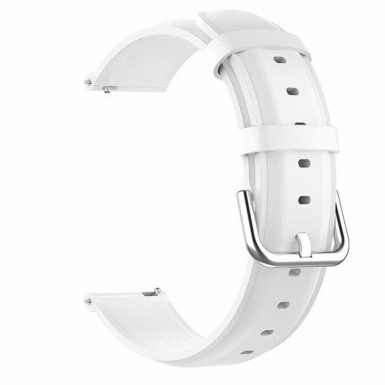 ����� ��� ����  Round Tail Leather Band ���� LaTera ����� ��� ����: Samsung Galaxy Watch  42mm (��� White)