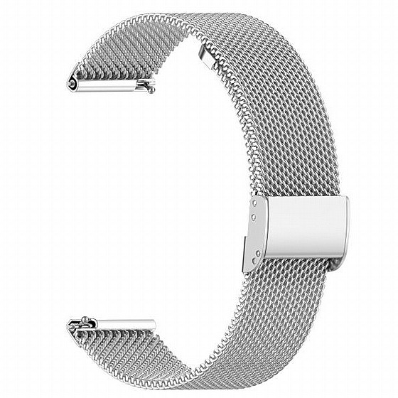 ����� ���� ����  Mesh Steel Band ���� LaTera ����� ��� ����: Samsung Galaxy Watch  46mm (��� Silver)