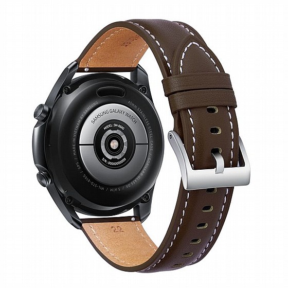 ����� ��� ����   Genuine Leather Band ���� LaTera ����� ��� ����: Samsung Galaxy Watch  46mm (��� Dark Brown)