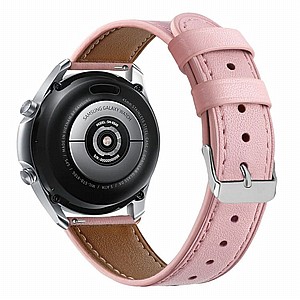 ����� ��� ���� Replacement Leather Band ���� LaTera ����� ��� ����: Samsung Galaxy Watch  46mm (��� Pink)