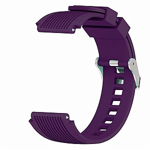רצועת סיליקון מדגם Vertical Grain Wrist Silicone Band מבית LaTera לשעון חכם מדגם: Samsung Galaxy Watch 46mm (צבע Purple) רצועת סיליקון מדגם Vertical Grain Wrist Silicone Band מבית LaTera לשעון חכם מדגם: Samsung Galaxy Watch 46mm (צבע Purple)