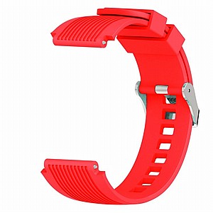 רצועת סיליקון מדגם Vertical Grain Wrist Silicone Band מבית LaTera לשעון חכם מדגם: Samsung Galaxy Watch 46mm (צבע Red) רצועת סיליקון מדגם Vertical Grain Wrist Silicone Band מבית LaTera לשעון חכם מדגם: Samsung Galaxy Watch 46mm (צבע Red)