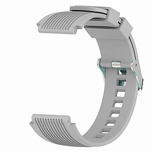 רצועת סיליקון מדגם Vertical Grain Wrist Silicone Band מבית LaTera לשעון חכם מדגם: Samsung Galaxy Watch 46mm (צבע Grey) רצועת סיליקון מדגם Vertical Grain Wrist Silicone Band מבית LaTera לשעון חכם מדגם: Samsung Galaxy Watch 46mm (צבע Grey)
