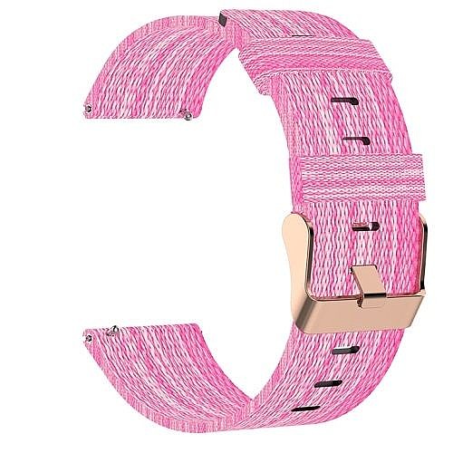 ����� �� / ������ ����  Woven Textured Nylon Band ���� LaTera ����� ��� ����: Samsung Galaxy Watch  46mm (��� Pink)
