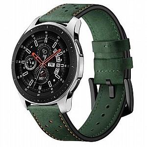 ����� ��� ����   Eyelet Sport Leather Band ���� LaTera ����� ��� ����: Samsung Galaxy Watch  42mm (��� Army Green)