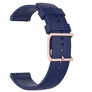 רצועת סיליקון מדגם Dot Texture Wrist Silicone Band מבית LaTera לשעון חכם מדגם: Samsung Galaxy Watch 42mm (צבע Midnight Blue) רצועת סיליקון מדגם Dot Texture Wrist Silicone Band מבית LaTera לשעון חכם מדגם: Samsung Galaxy Watch 42mm (צבע Midnight Blue)