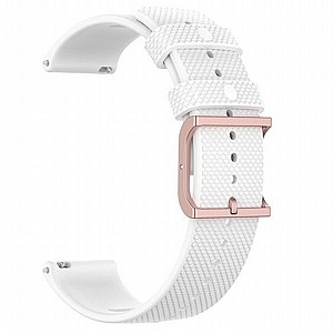 רצועת סיליקון מדגם Dot Texture Wrist Silicone Band מבית LaTera לשעון חכם מדגם: Samsung Galaxy Watch 42mm (צבע White) רצועת סיליקון מדגם Dot Texture Wrist Silicone Band מבית LaTera לשעון חכם מדגם: Samsung Galaxy Watch 42mm (צבע White)