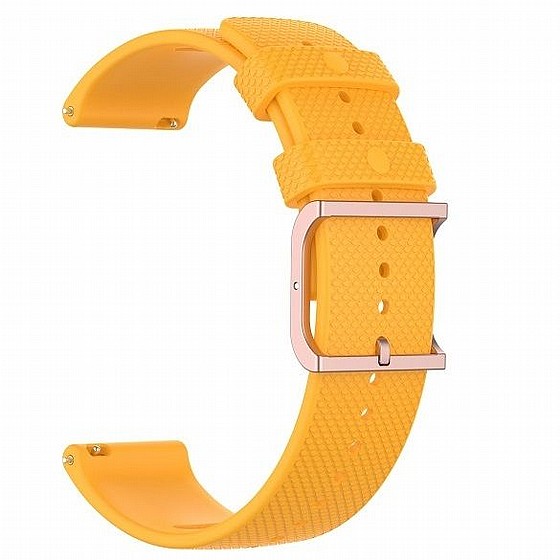 ����� ������� ����  Dot Texture Wrist Silicone Band ���� LaTera ����� ��� ����: Samsung Galaxy Watch  42mm (��� Yellow)