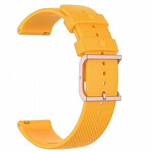 רצועת סיליקון מדגם Dot Texture Wrist Silicone Band מבית LaTera לשעון חכם מדגם: Samsung Galaxy Watch 42mm (צבע Yellow) רצועת סיליקון מדגם Dot Texture Wrist Silicone Band מבית LaTera לשעון חכם מדגם: Samsung Galaxy Watch 42mm (צבע Yellow)