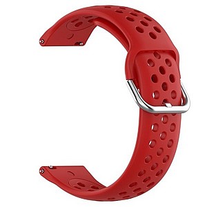 ����� ������� ���� Sports Solid Color Silicone Band ���� LaTera ����� ��� ����: Samsung Galaxy Watch  46mm (��� Red)