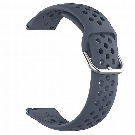 ����� ������� ���� Sports Solid Color Silicone Band ���� LaTera ����� ��� ����: Samsung Galaxy Watch  46mm (��� Gray)