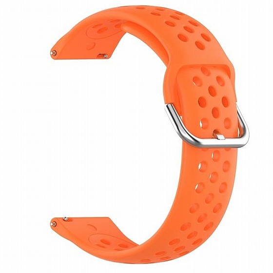 ����� ������� ���� Sports Solid Color Silicone Band ���� LaTera ����� ��� ����: Samsung Galaxy Watch  42mm (��� Orange)