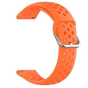 רצועת סיליקון מדגם Sports Solid Color Silicone Band מבית LaTera לשעון חכם מדגם: Samsung Galaxy Watch 42mm (צבע Orange) רצועת סיליקון מדגם Sports Solid Color Silicone Band מבית LaTera לשעון חכם מדגם: Samsung Galaxy Watch 42mm (צבע Orange)