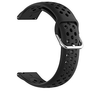 רצועת סיליקון מדגם Sports Solid Color Silicone Band מבית LaTera לשעון חכם מדגם: Samsung Galaxy Watch 42mm (צבע Black) רצועת סיליקון מדגם Sports Solid Color Silicone Band מבית LaTera לשעון חכם מדגם: Samsung Galaxy Watch 42mm (צבע Black)
